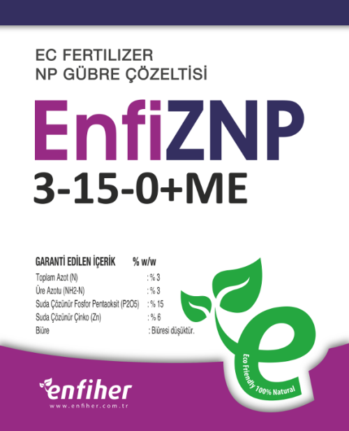 Enfiher Zirai İlaç EnfiZNP 3-15-0 + ME NP Gübre Çözeltisi